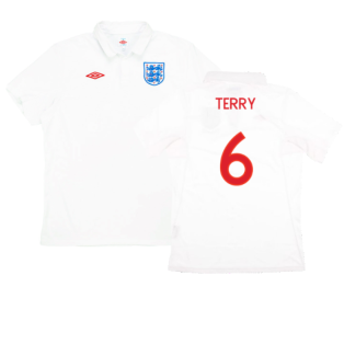 England 2009-10 Home (L) (Excellent) (TERRY 6)