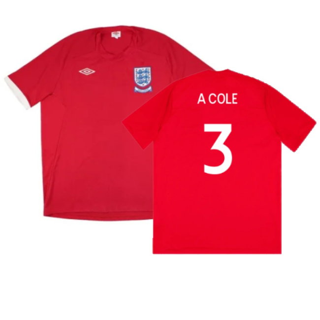 England 2010-11 Away (L) (Good) (A COLE 3)