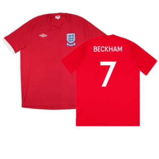 England 2010-11 Away (M) (Excellent) (BECKHAM 7)