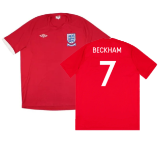 England 2010-11 Away Shirt (XL) (Excellent) (BECKHAM 7)
