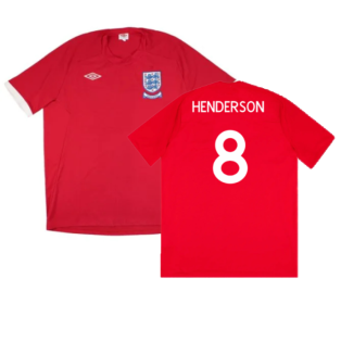 England 2010-11 Away Shirt (S) (Excellent) (HENDERSON 8)