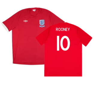 England 2010-11 Away Shirt (XXL) (Excellent) (ROONEY 10)