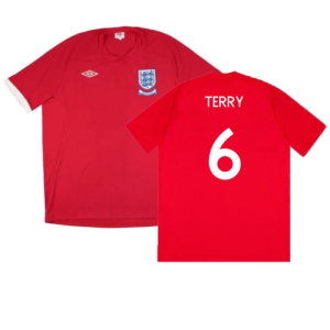 England 2010-11 Away (S) (Excellent) (TERRY 6)