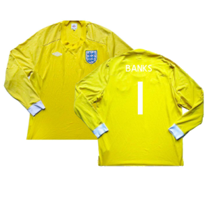 England 2010-11 Goalkeeper Home Shirt (M) #1 (Excellent)