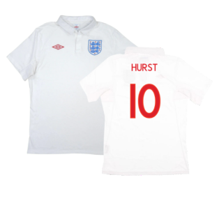 England 2010-12 Home Shirt (L) (Good) (HURST 10)