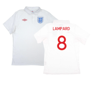 England 2010-12 Home Shirt (M) (Very Good) (Lampard 8)
