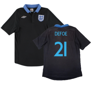 England 2011-12 Away Shirt (XL) (Excellent) (Defoe 21)