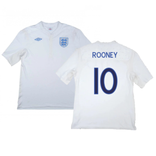 England 2011-12 Home Shirt (XL) (Good) (ROONEY 10)