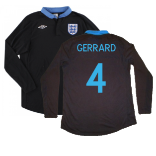England 2011-2012 Long sleeve Away Shirt (XL) (Excellent) (Gerrard 4)
