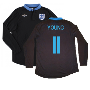 England 2011-2012 Long sleeve Away Shirt (XL) (Excellent) (Young 11)