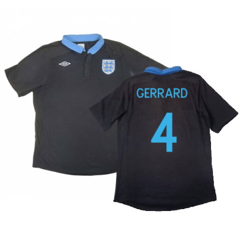 England 2012-13 Away Shirt (XXL) (Excellent) (Gerrard 4)