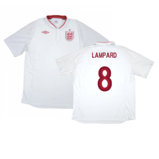 England 2012-13 Home Shirt (Excellent) (Lampard 8)