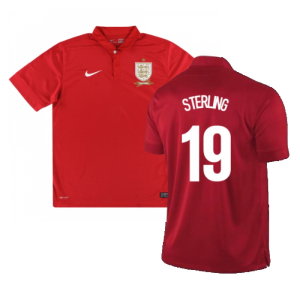 England 2013-14 Away Shirt (L) (Excellent) (STERLING 19)