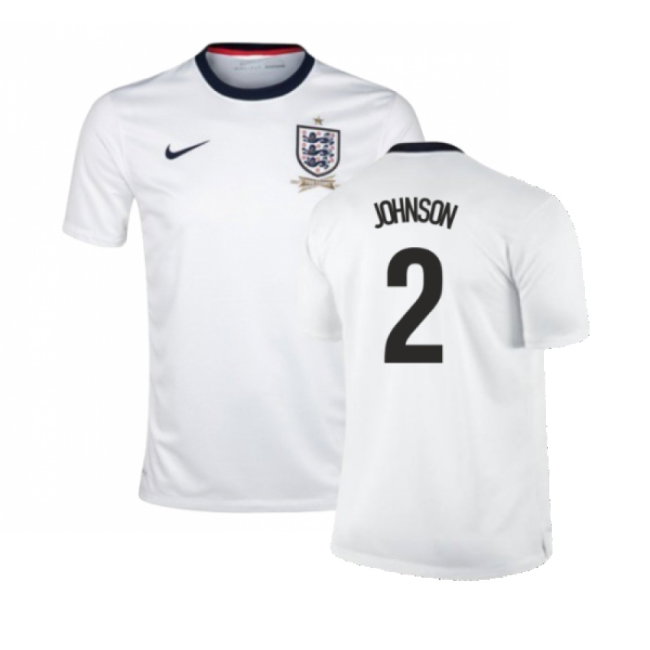 England 2013-14 Home Shirt (XS) (Good) (JOHNSON 2)