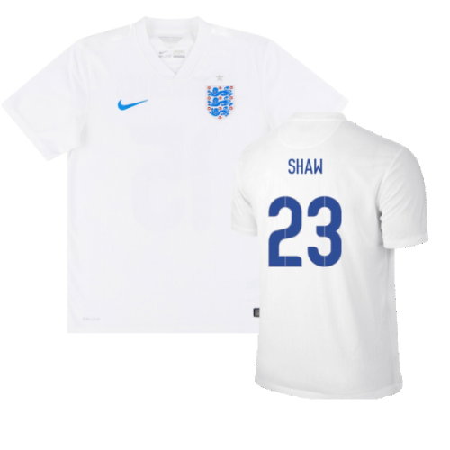 England 2014-15 Home Shirt (S) (Very Good) (SHAW 23)