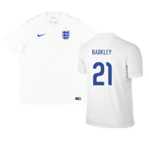 England 2014-16 Home (Very Good) (BARKLEY 21)