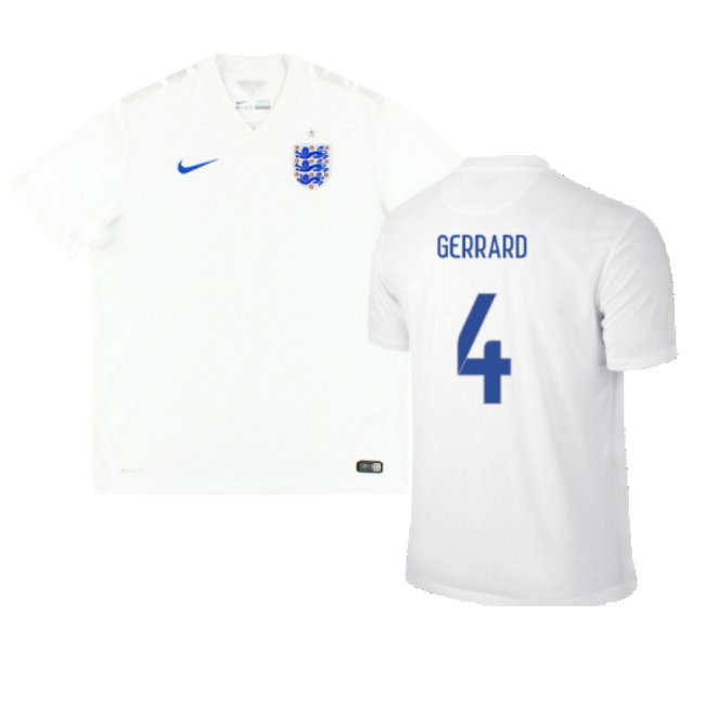 England 2014-16 Home (Very Good) (GERRARD 4)