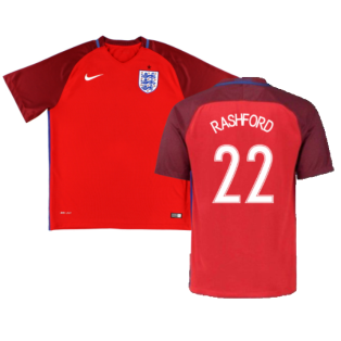 England 2016-17 Away Shirt (M) (Excellent) (Rashford 22)