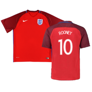 England 2016-17 Away Shirt (M) (Excellent) (Rooney 10)