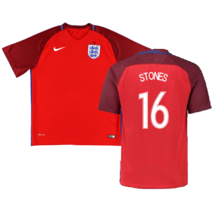 England 2016-17 Away Shirt (M) (Excellent) (Stones 16)