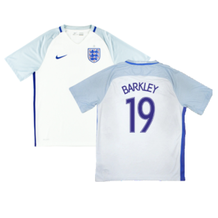 England 2016-17 Home Shirt (L) (Barkley 19) (Very Good)