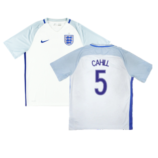 England 2016-17 Home Shirt (L) (Cahill 5) (Very Good)