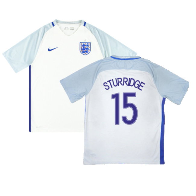 England 2016-18 Home (L) Barkley #19 (Excellent) (Sturridge 15)