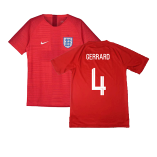 England 2018-19 Away Shirt (XL BOYS) (Excellent) (Gerrard 4)