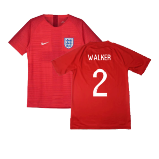 England 2018-19 Away Shirt (XXL) (Excellent) (Walker 2)