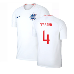 England 2018-19 Home Shirt (S) (Very Good) (Gerrard 4)