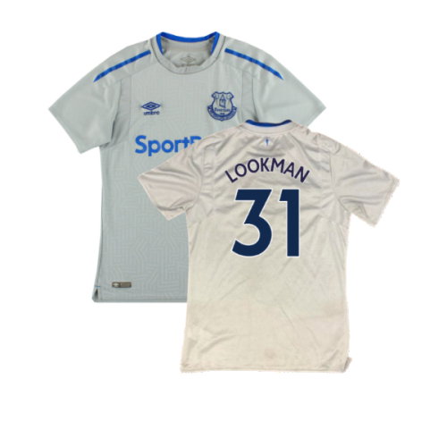 Everton 2017-18 Away Shirt (Good) (Lookman 31)