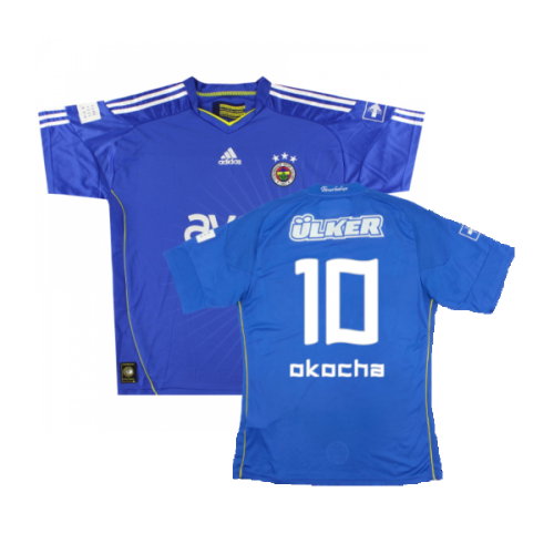Fenerbahce 2010-11 Third Shirt (Excellent) (Okocha 10)