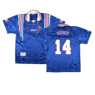 France 1996-98 Home Shirt (M) (Excellent) (HENRY 14)