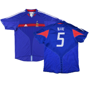 France 2004-06 Home Shirt (XL) (Good) (BLANC 5)