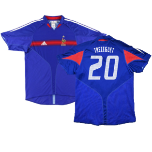 France 2004-06 Home Shirt (S) (Excellent) (Trezeguet 20)