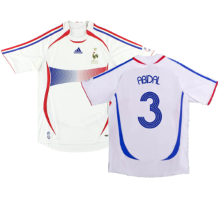 France 2006-07 Away Shirt (L) (Fair) (Abidal 3)