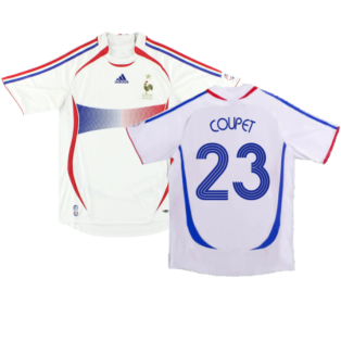 France 2006-07 Away Shirt (L) (Fair) (Coupet 23)