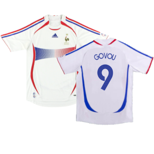 France 2006-07 Away Shirt (L) (Fair) (Govou 9)