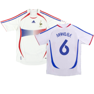 France 2006-07 Away Shirt (L) (Fair) (Makelele 6)