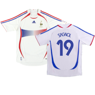 France 2006-07 Away Shirt (L) (Fair) (Sagnol 19)