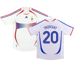 France 2006-07 Away Shirt (L) (Fair) (Trezeguet 20)