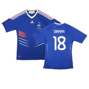 France 2009-10 Home Shirt (S) (Diarra 18) (Excellent)