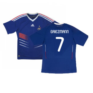 France 2010-11 Home Shirt (Excellent) (GRIEZMANN 7)