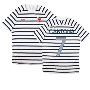 France 2011-12 Away Shirt (L) (Very Good) (CANTONA 7)