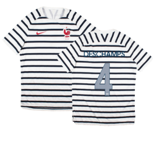 France 2011-12 Away Shirt (L) (Very Good) (DESCHAMPS 4)