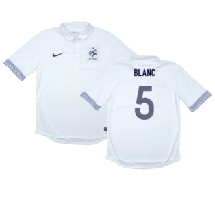 France 2012-13 Away Shirt (L) (Excellent) (BLANC 5)
