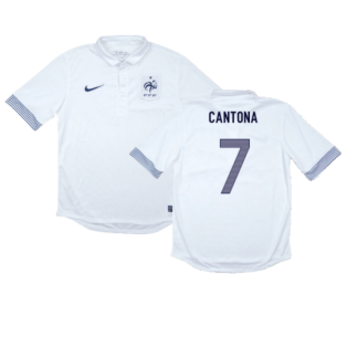 France 2012-13 Away Shirt (L) (Excellent) (CANTONA 7)