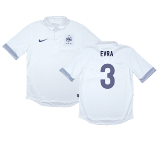 France 2012-13 Away Shirt (Excellent) (EVRA 3)