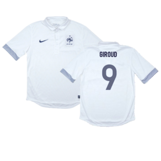 France 2012-13 Away Shirt (Excellent) (GIROUD 9)