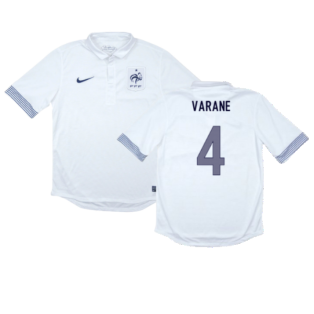 France 2012-13 Away Shirt (Excellent) (VARANE 4)